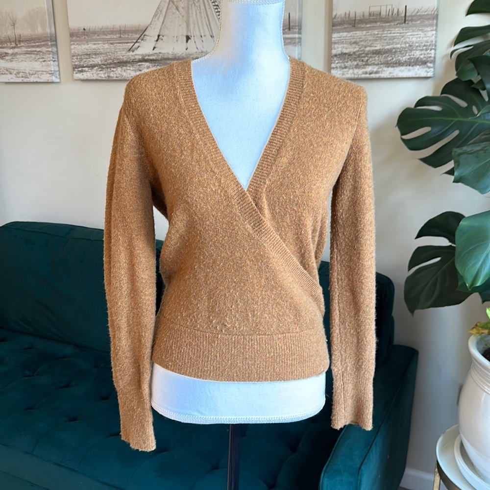 Madewell super Cozy Wrap Sweater